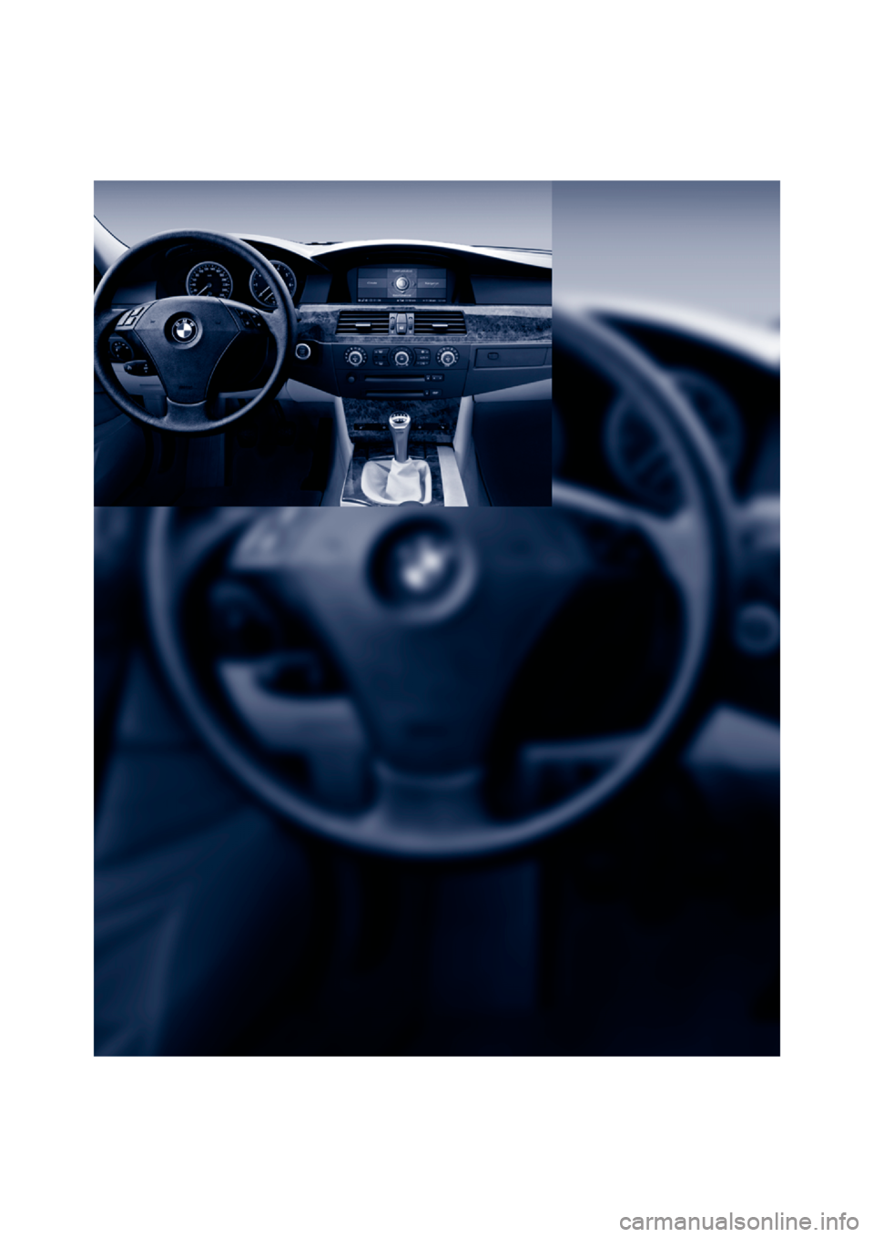 BMW 550I SEDAN 2006 E60 Owners Manual 