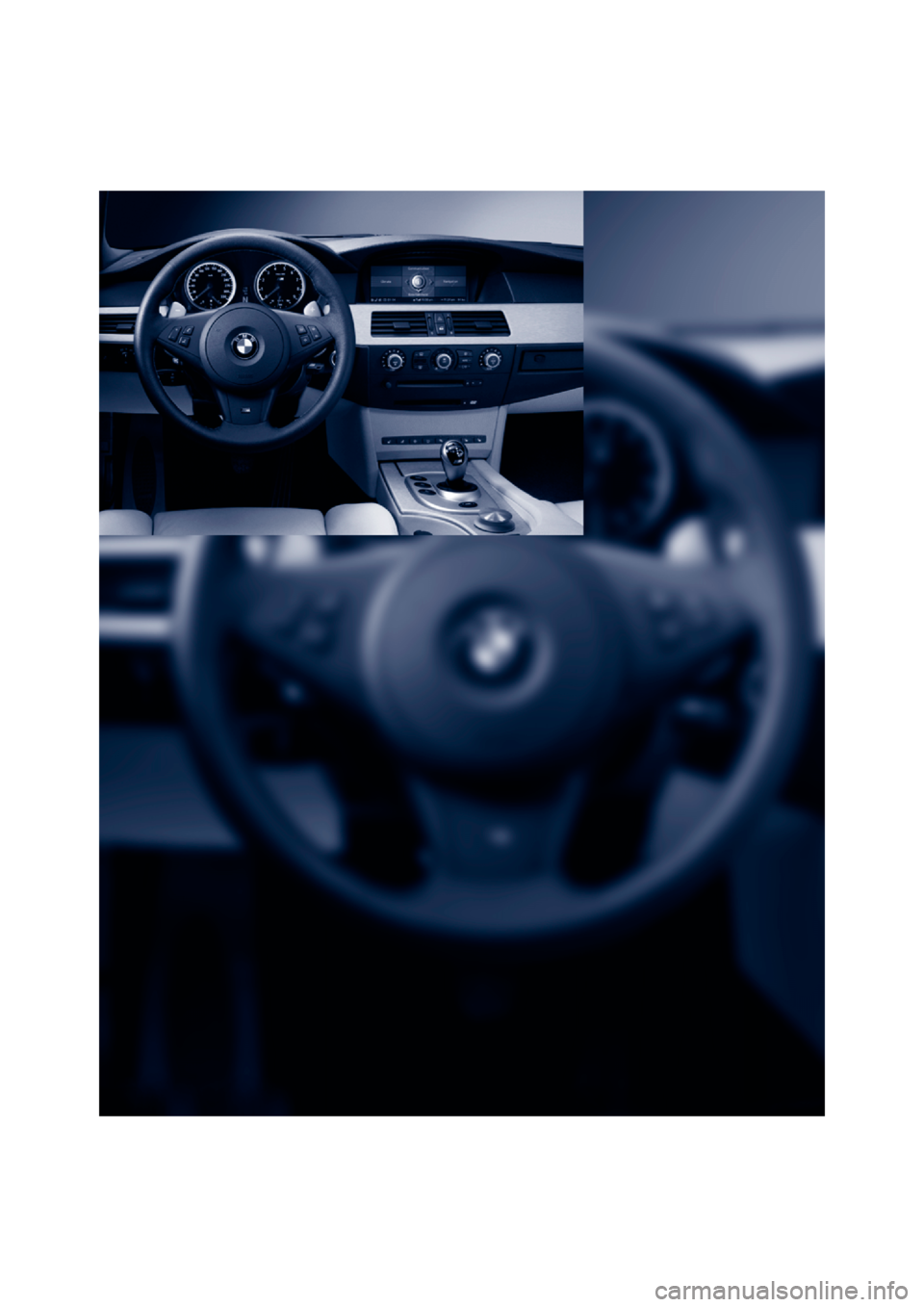 BMW M5 SEDAN 2006 E60 Owners Manual 