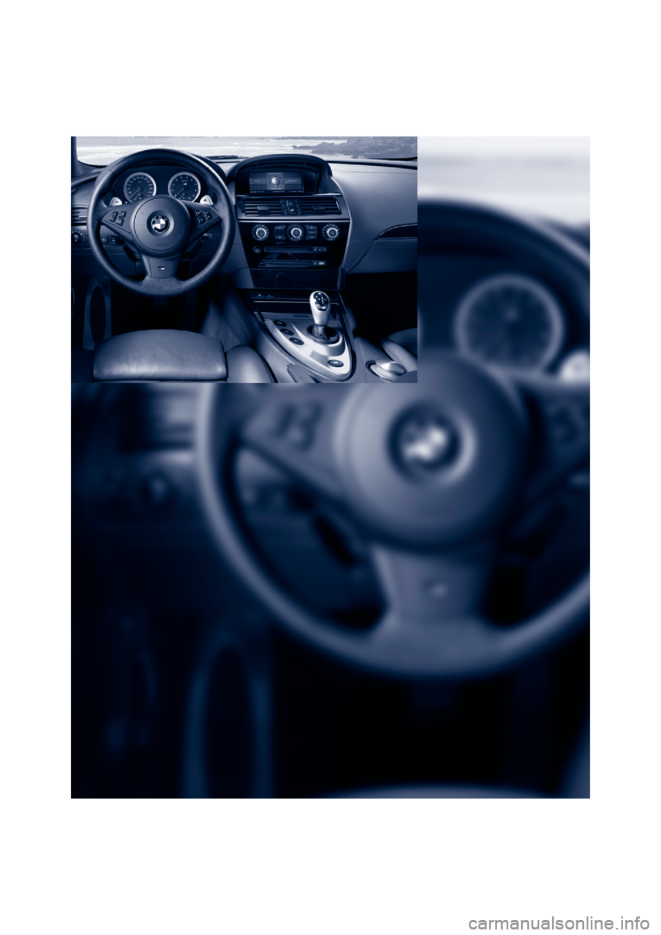 BMW M6 CONVERTIBLE 2007 E64 Owners Manual 