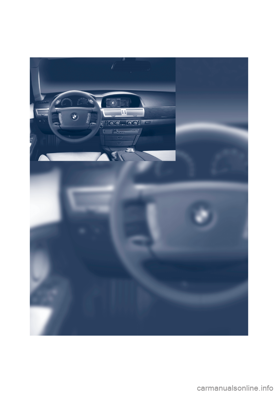 BMW 750I 2008 E65 Owners Manual 