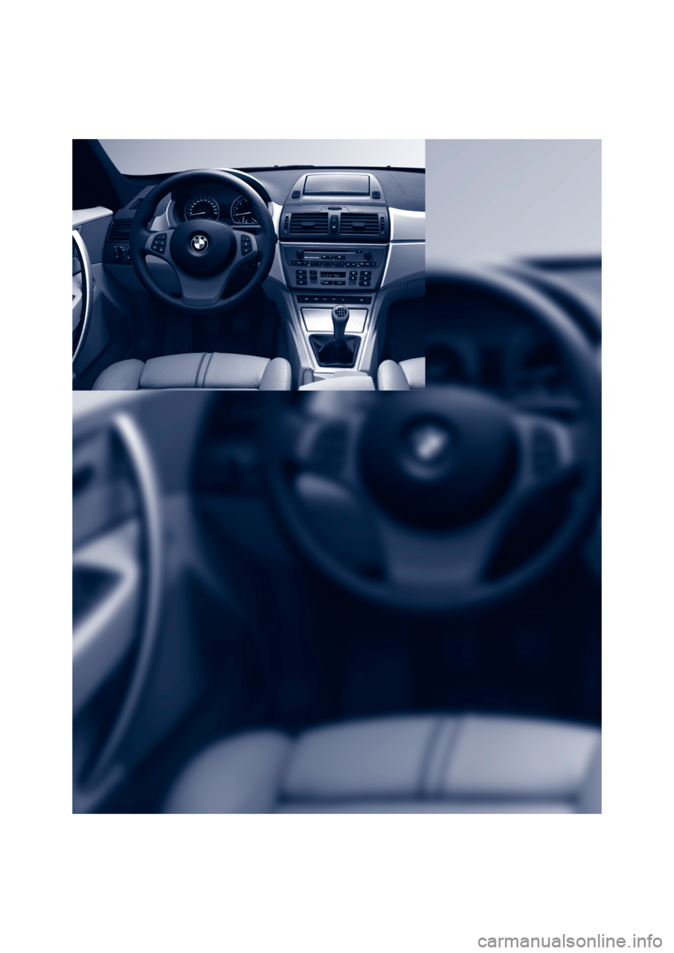 BMW X3 3.0I 2006 E83 Owners Manual 