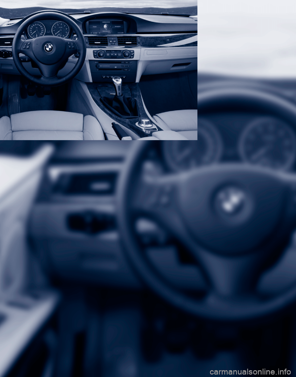 BMW 323I SEDAN 2007 E90 Owners Manual 