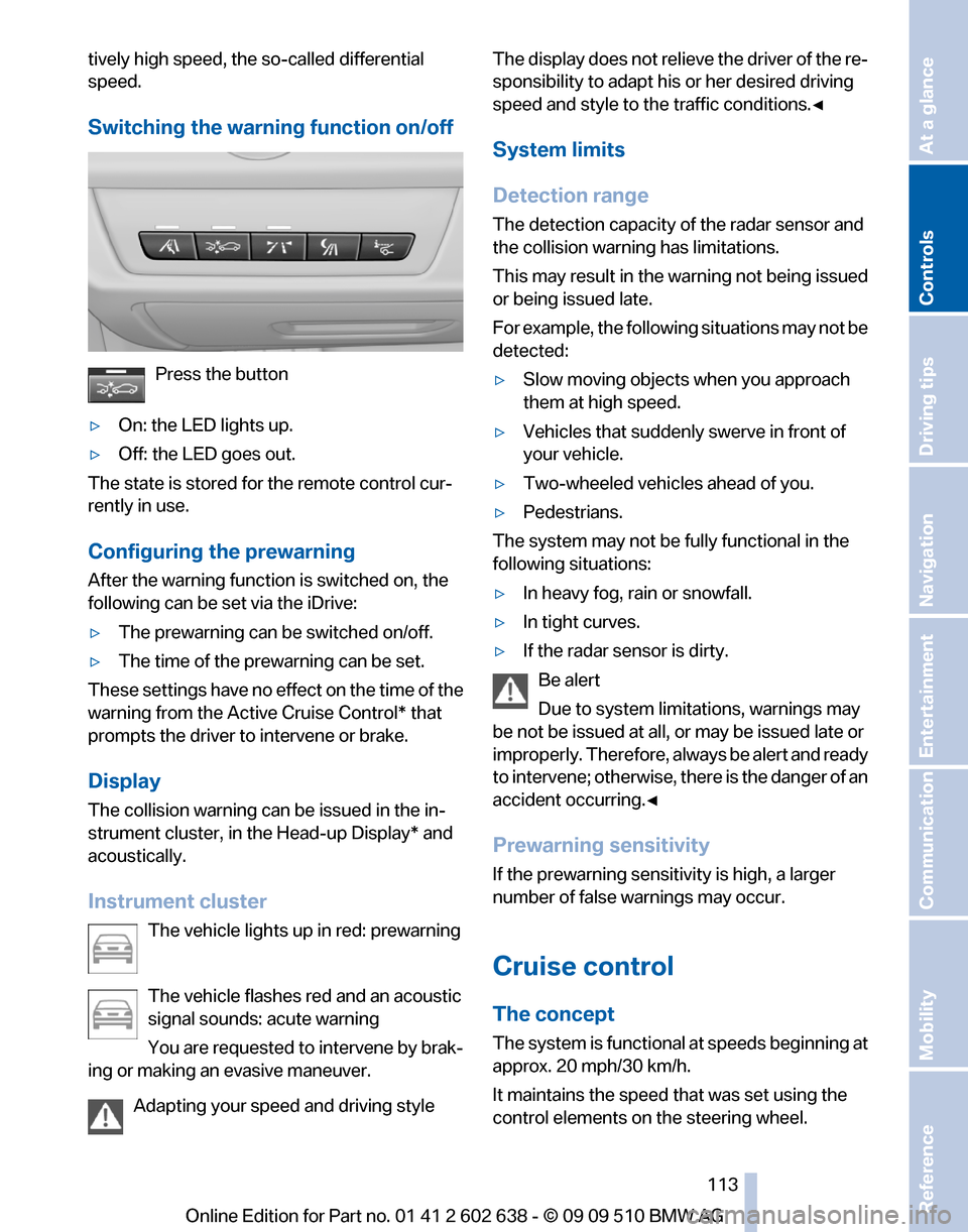 BMW 760I 2010 F01 Owners Manual 