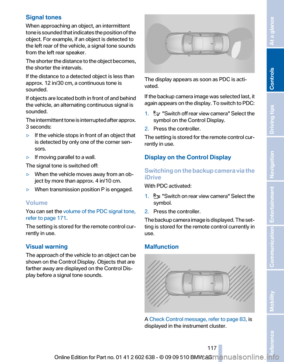 BMW 760I 2010 F01 Owners Manual 