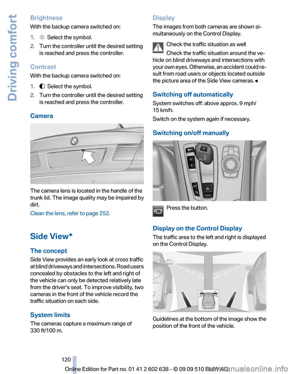 BMW 760I 2010 F01 Owners Manual 