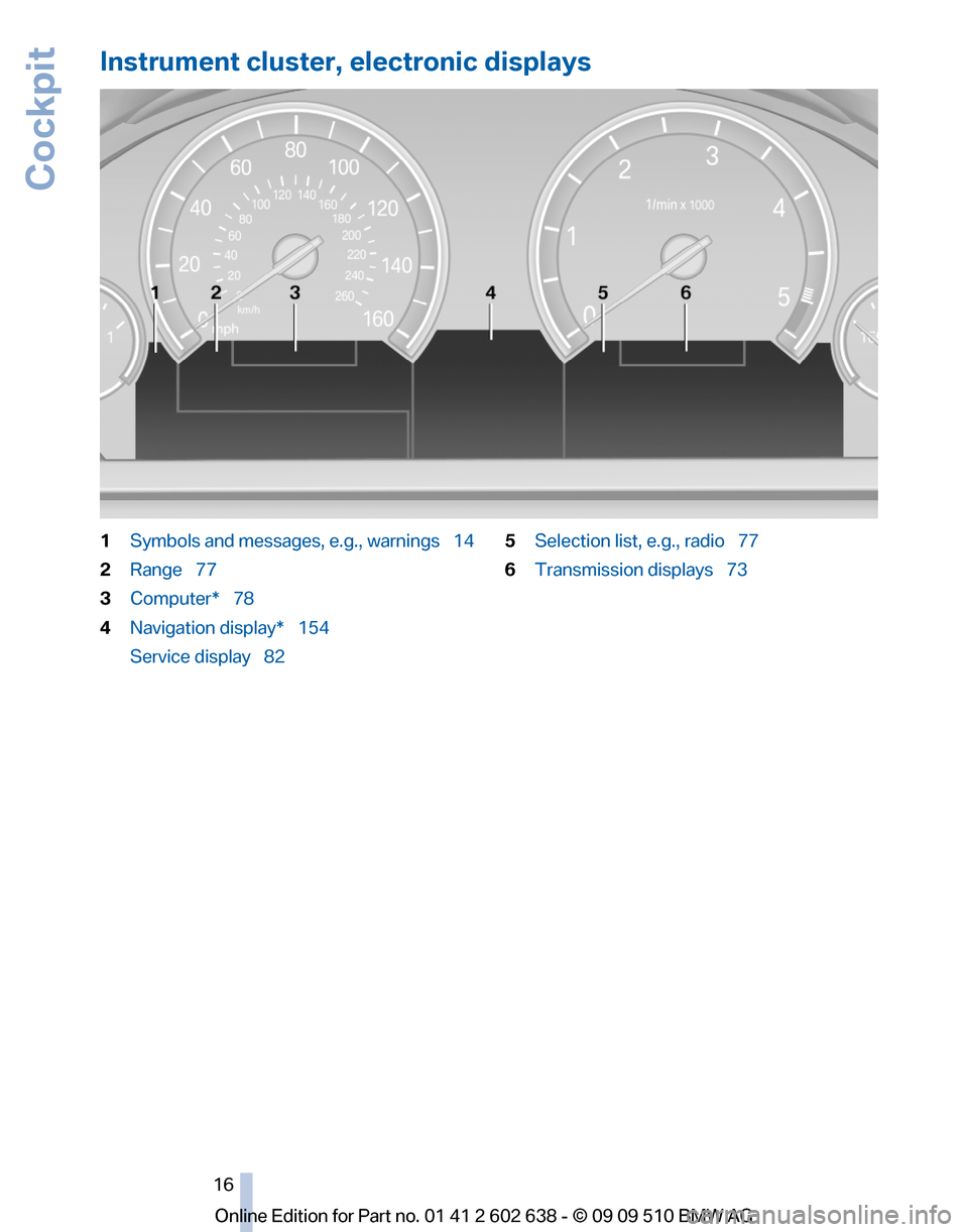 BMW 760I 2010 F01 Owners Manual 