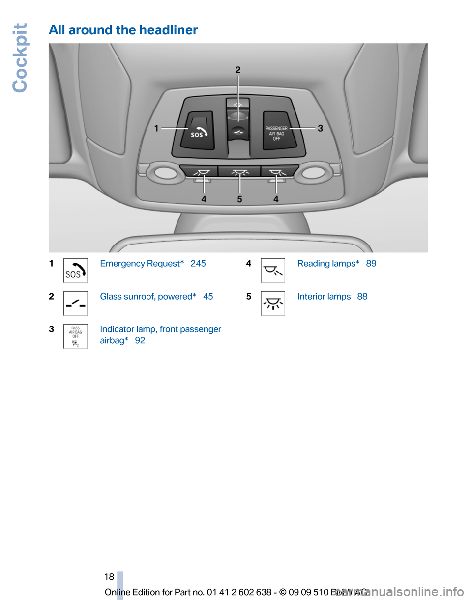 BMW 760I 2010 F01 Owners Manual 