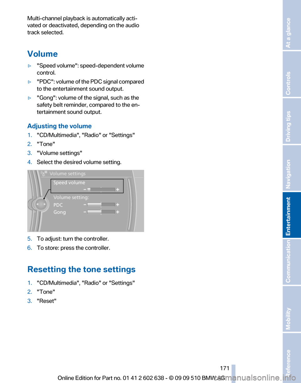 BMW 760I 2010 F01 Owners Manual 