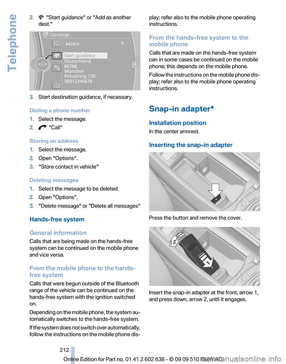 BMW 760I 2010 F01 Owners Manual 