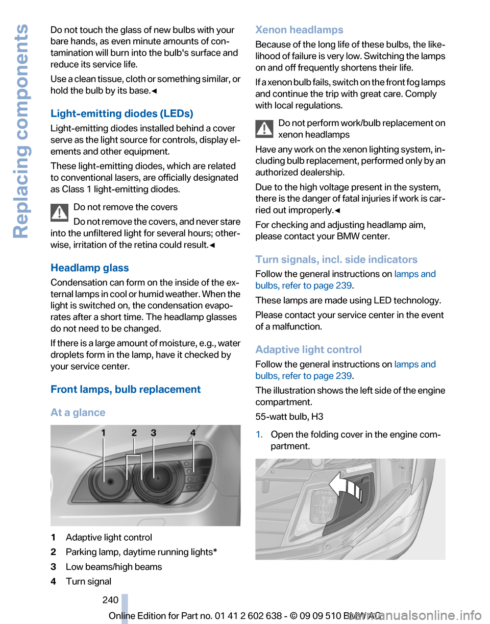BMW 760I 2010 F01 Owners Manual 