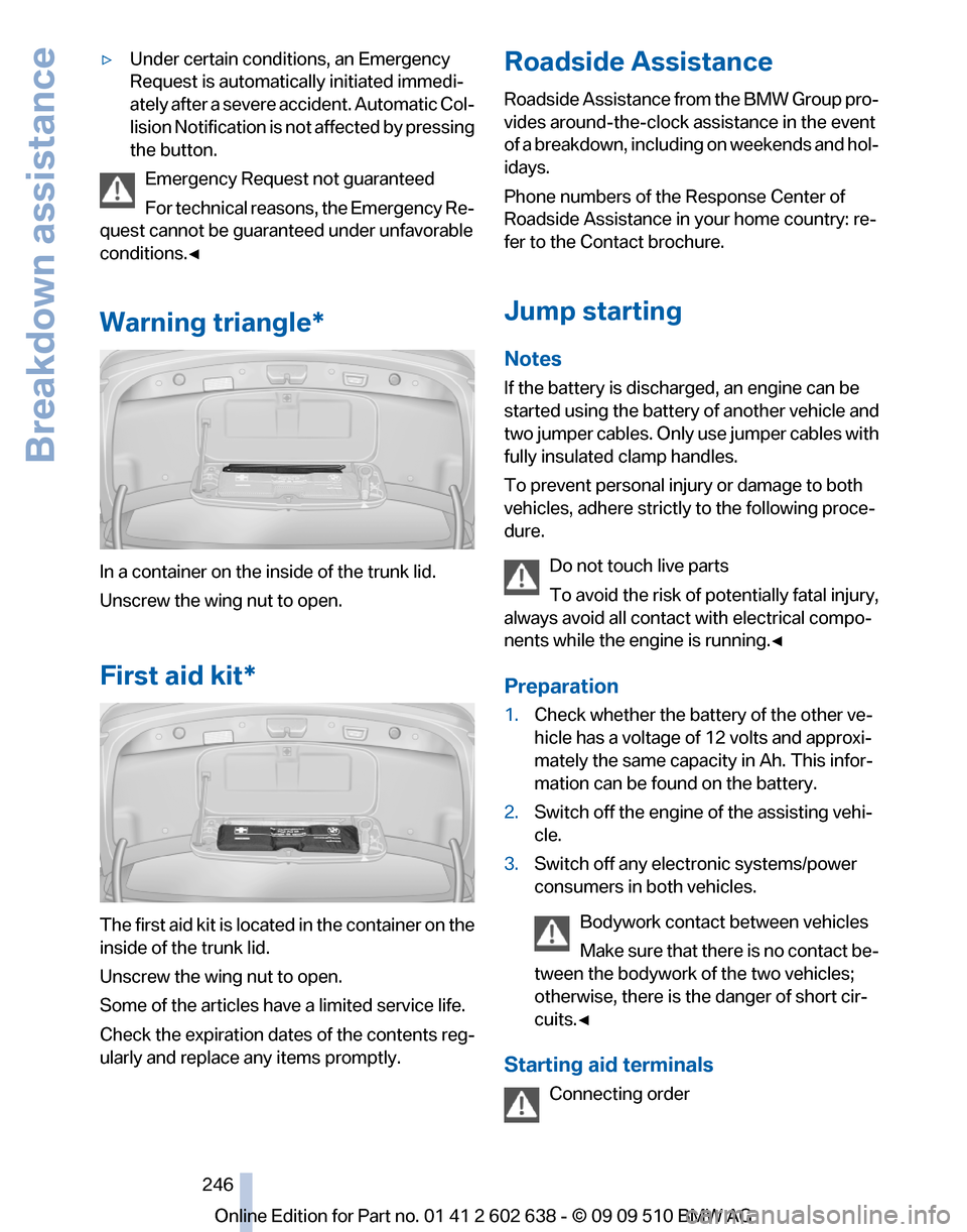 BMW 760I 2010 F01 Owners Manual 