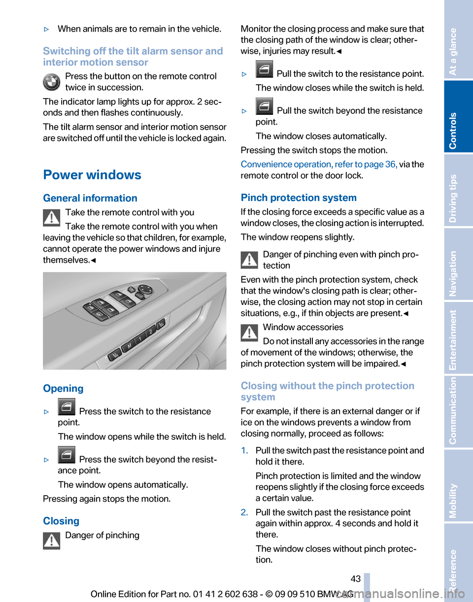 BMW 760I 2010 F01 Owners Manual 