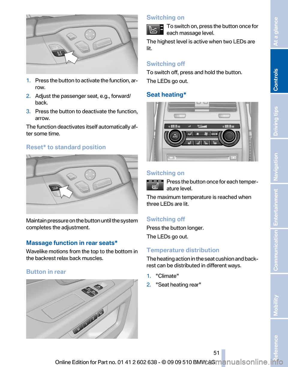BMW 760I 2010 F01 Owners Manual 