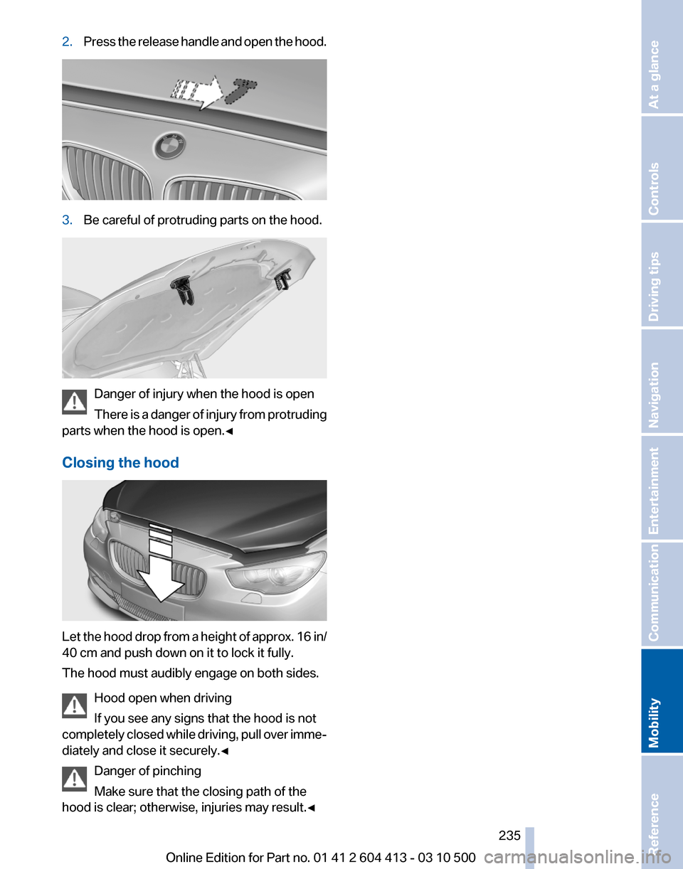 BMW 550I GT 2010 F07 Owners Manual 