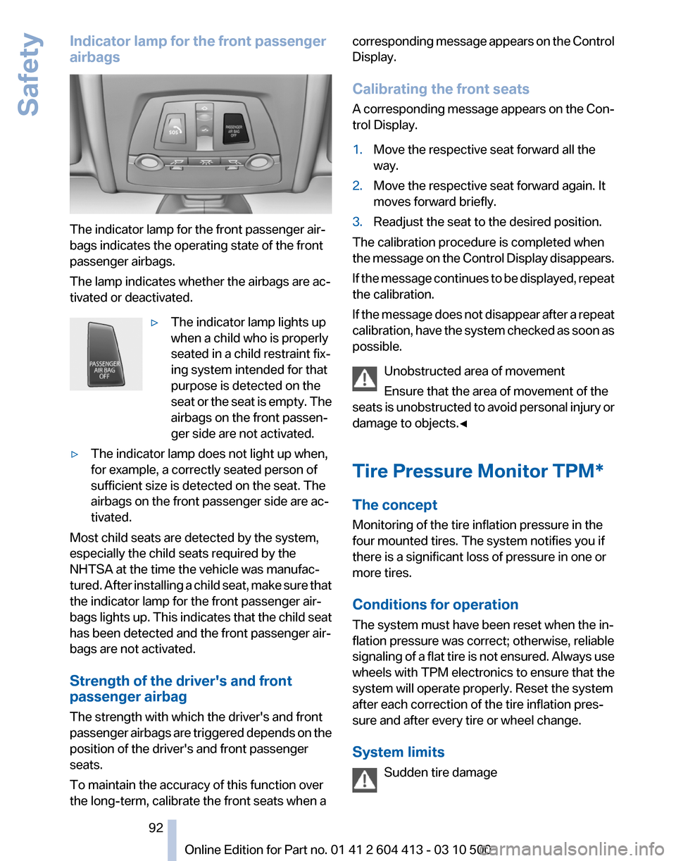 BMW 550I GT 2010 F07 Owners Manual 