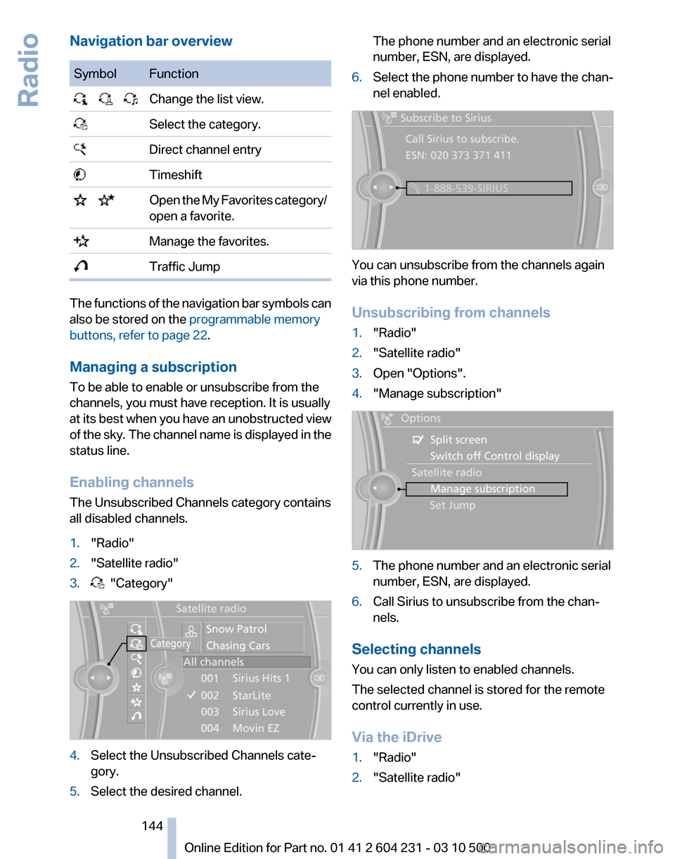 BMW Z4 2011 E89 Owners Manual 