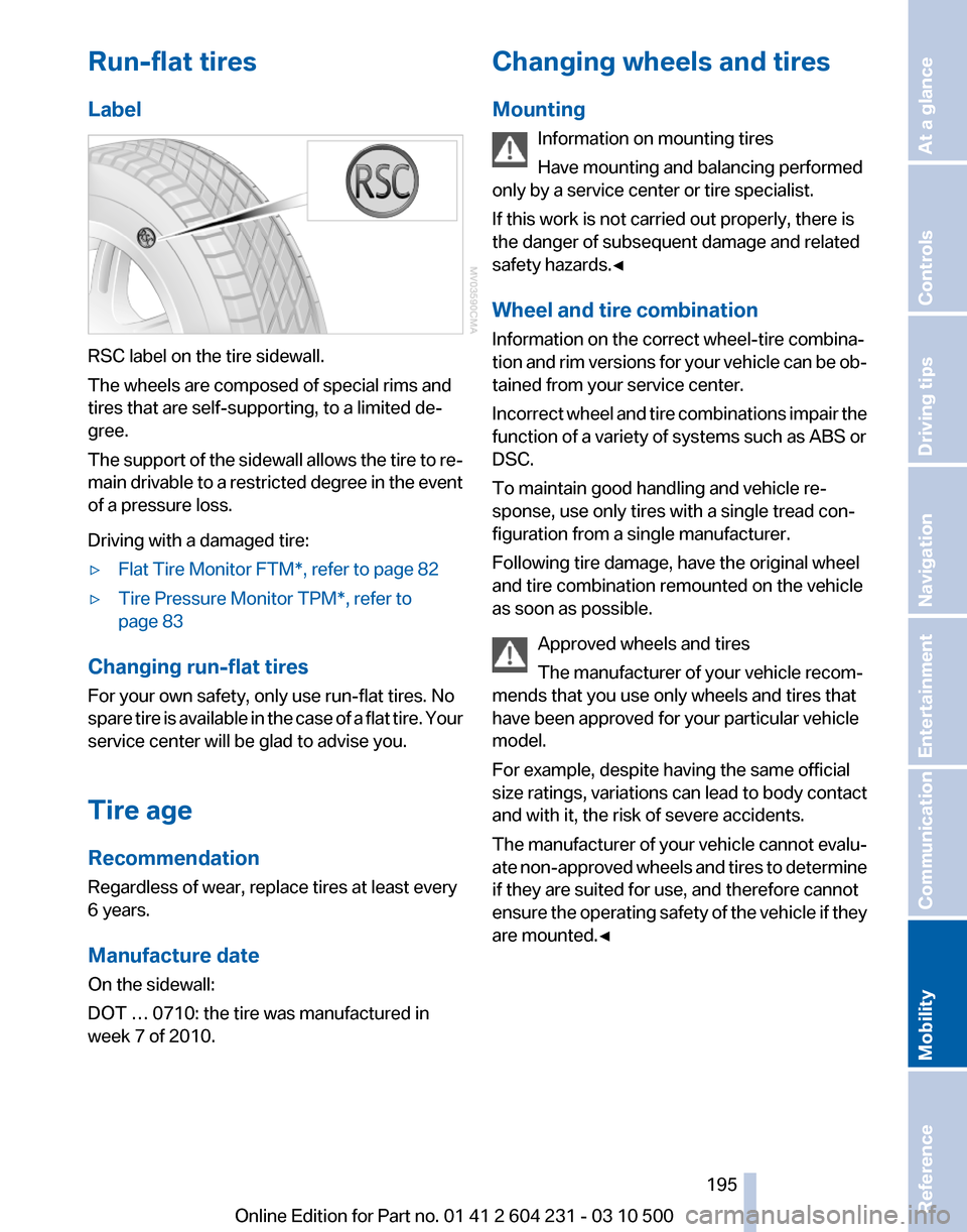 BMW Z4 2011 E89 Owners Manual 