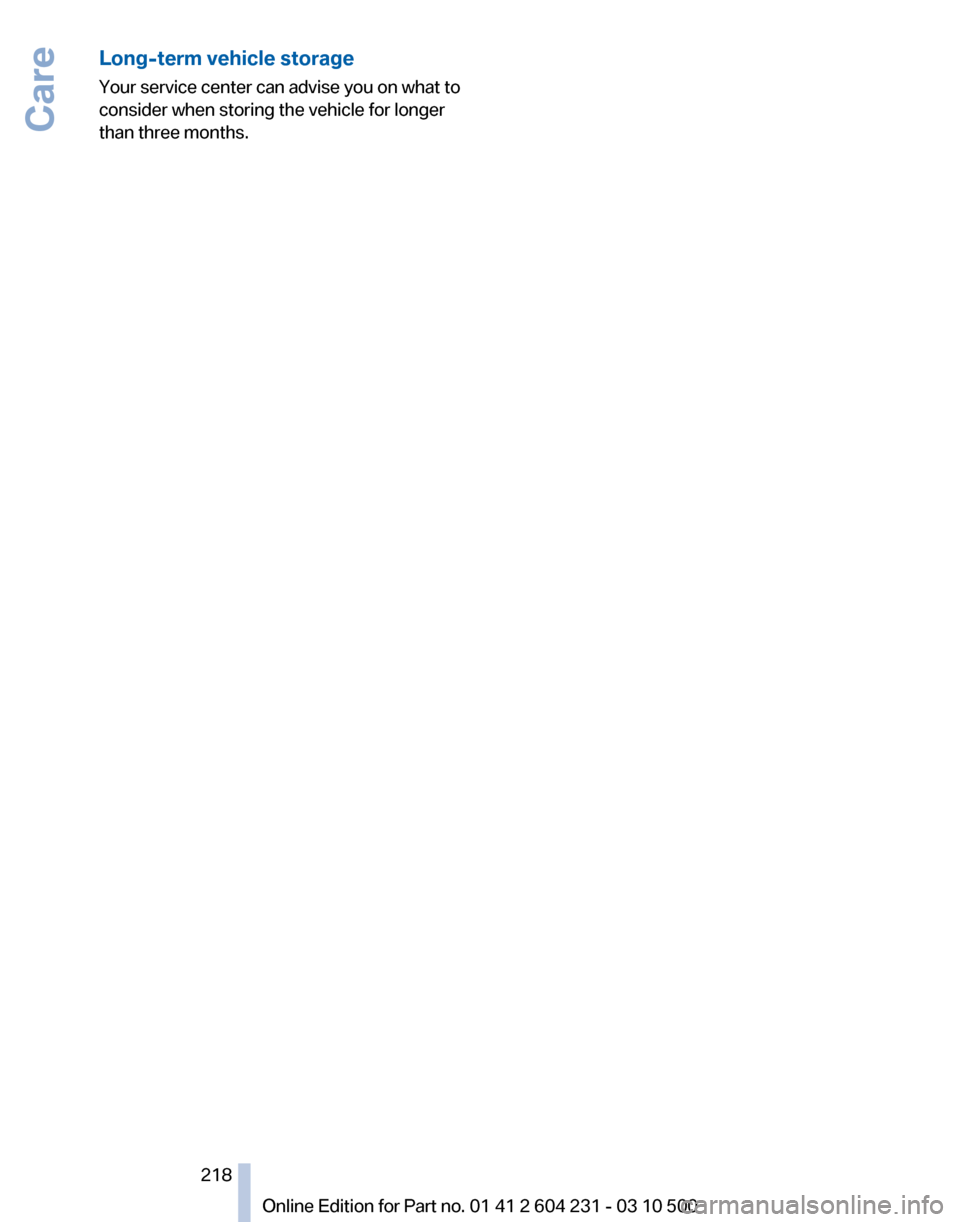 BMW Z4 2011 E89 Owners Manual 