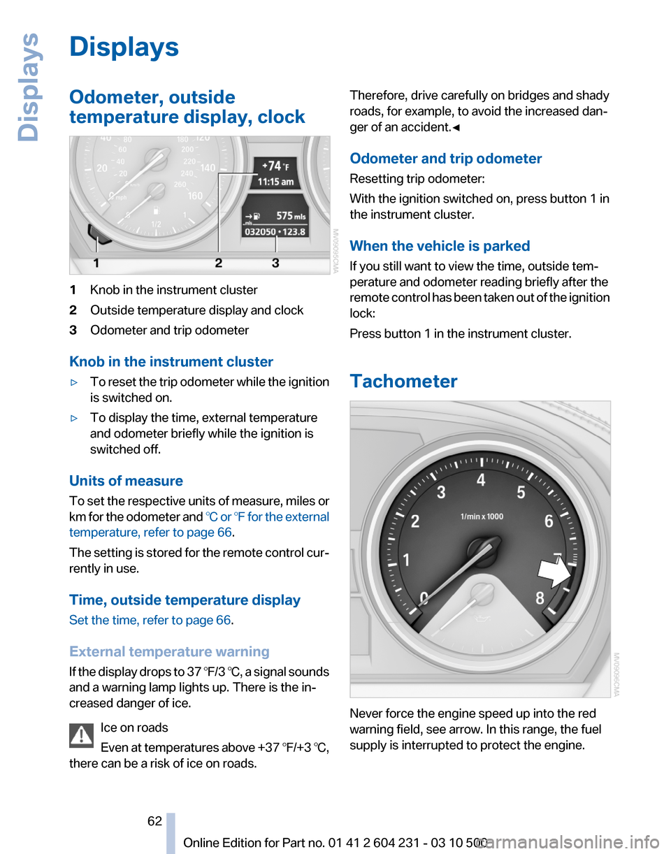 BMW Z4 2011 E89 Owners Manual 