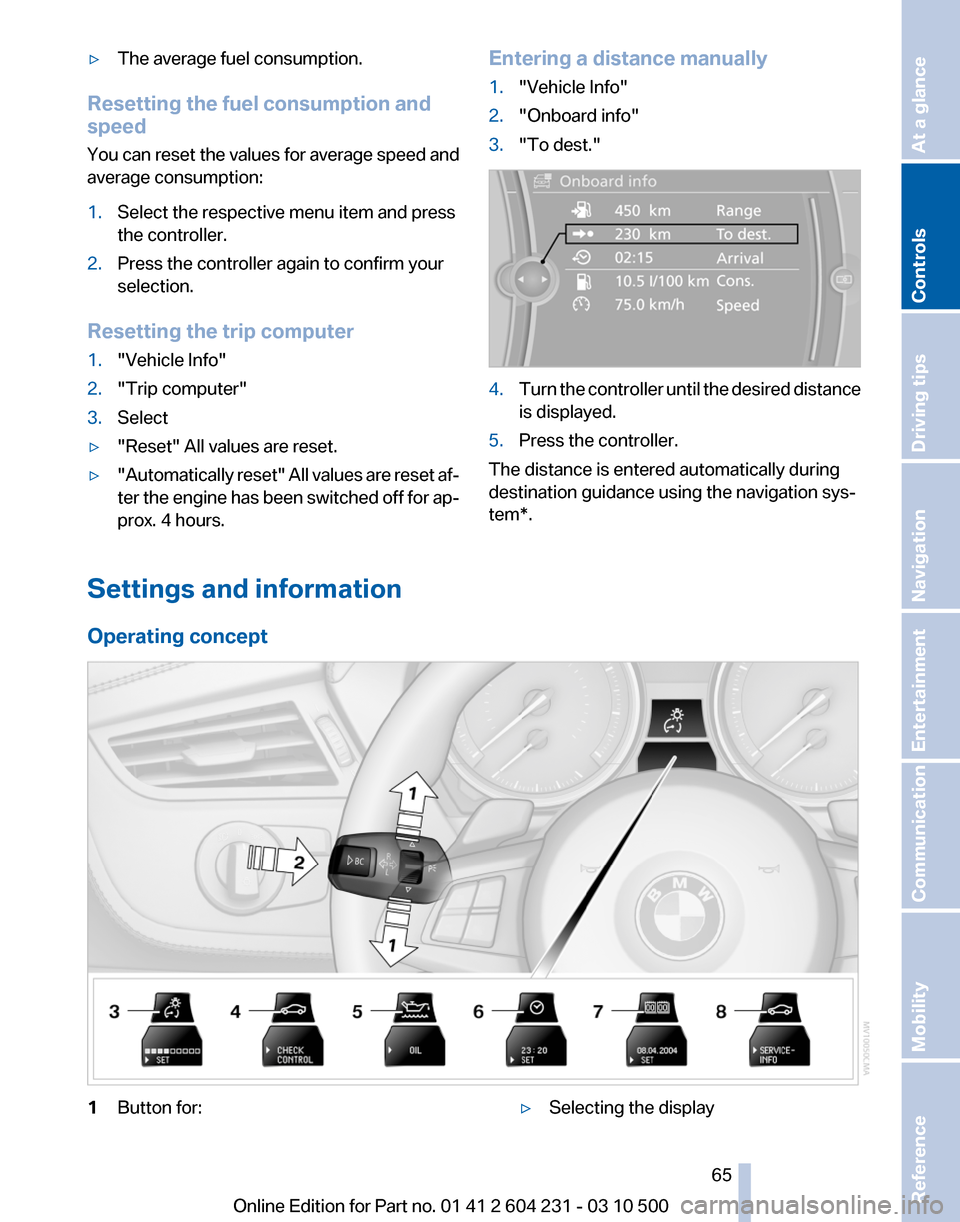 BMW Z4 2011 E89 Owners Manual 