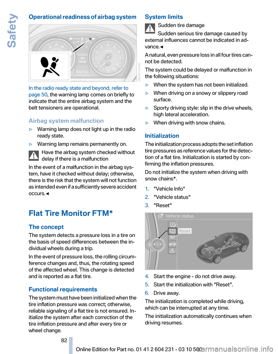 BMW Z4 2011 E89 Owners Manual 
