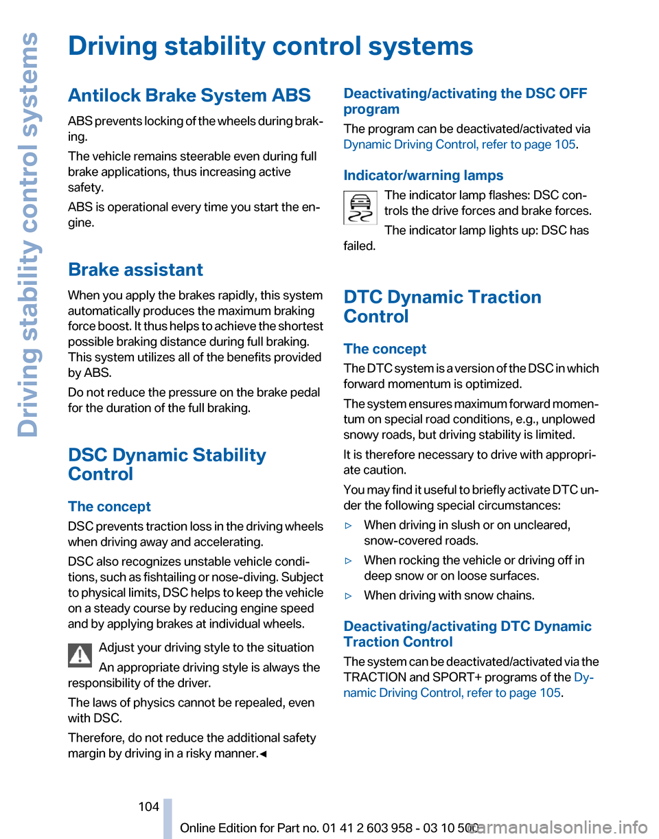BMW ACTIVE HYBRID 7 2011 F04 Owners Manual 
