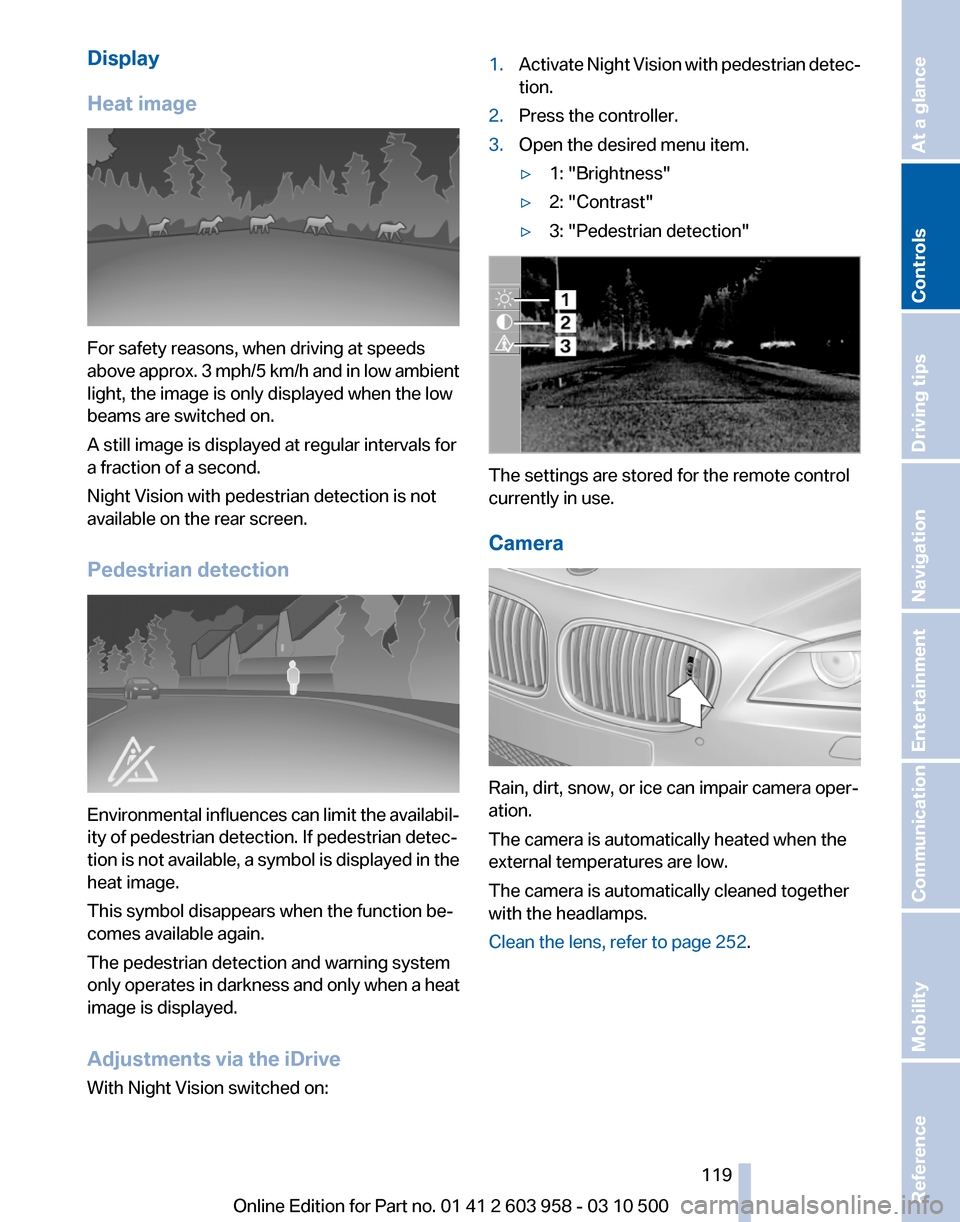BMW ACTIVE HYBRID 7 2011 F04 Owners Manual 