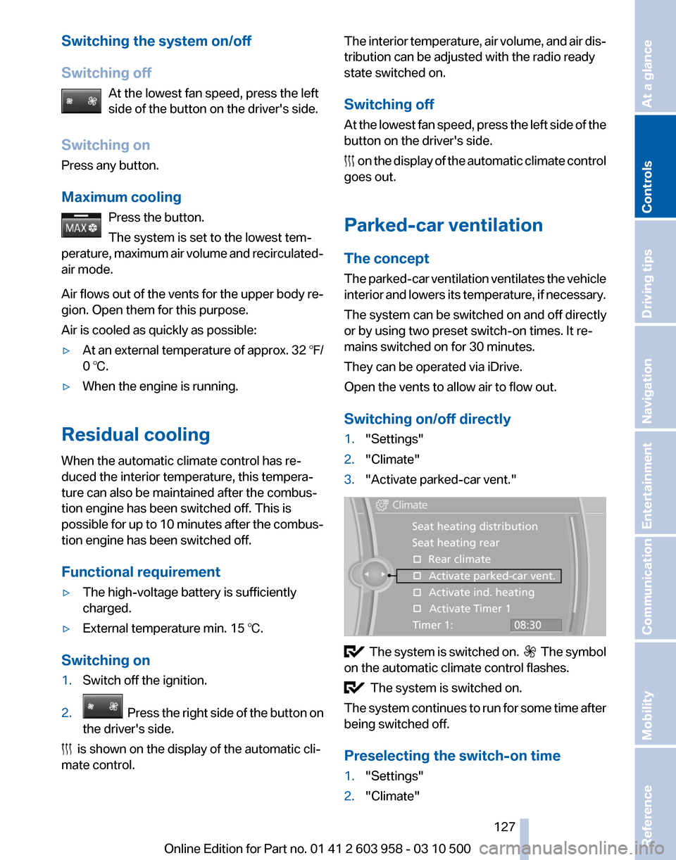 BMW ACTIVE HYBRID 7 2011 F04 Owners Manual 