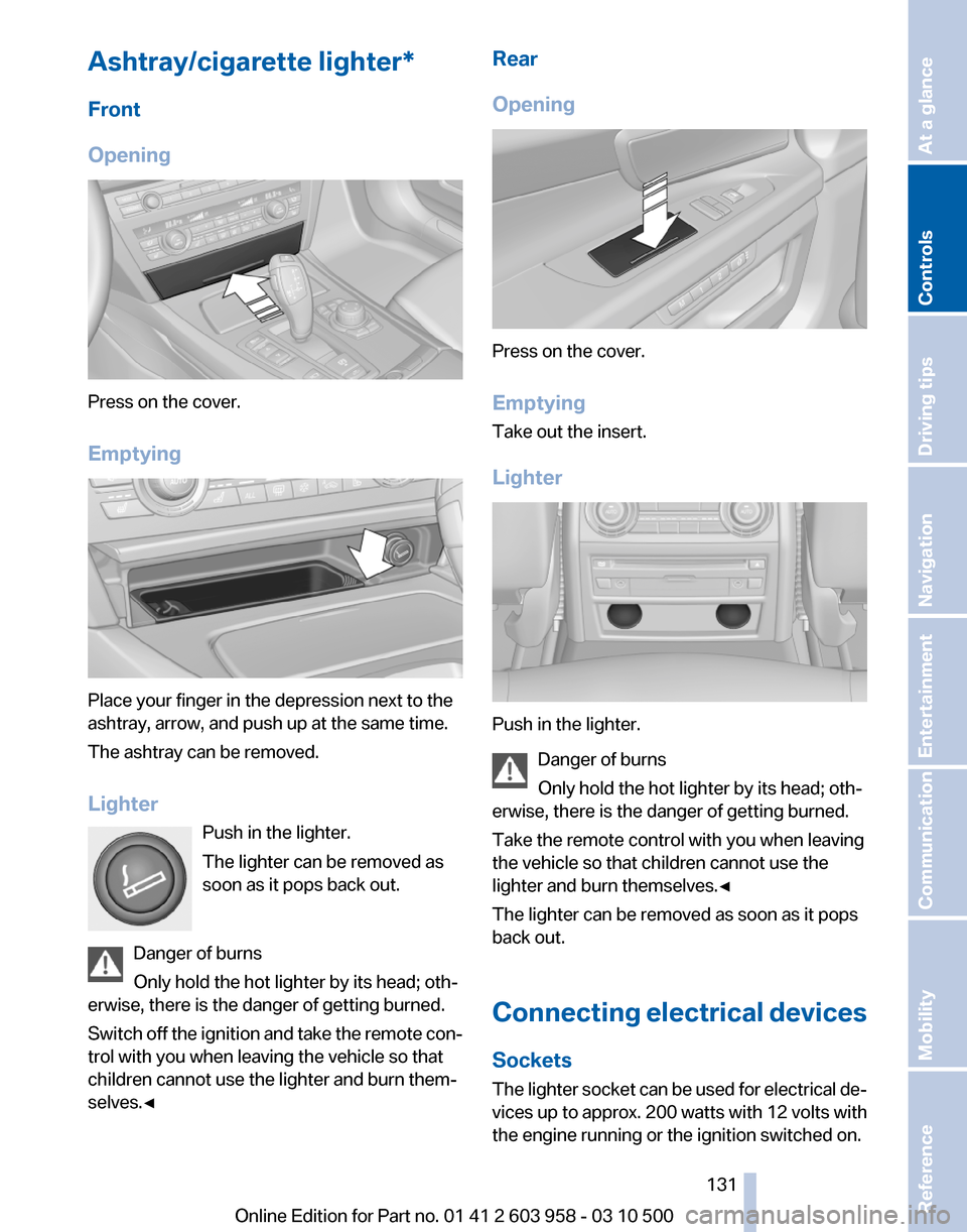 BMW ACTIVE HYBRID 7 2011 F04 Owners Manual 