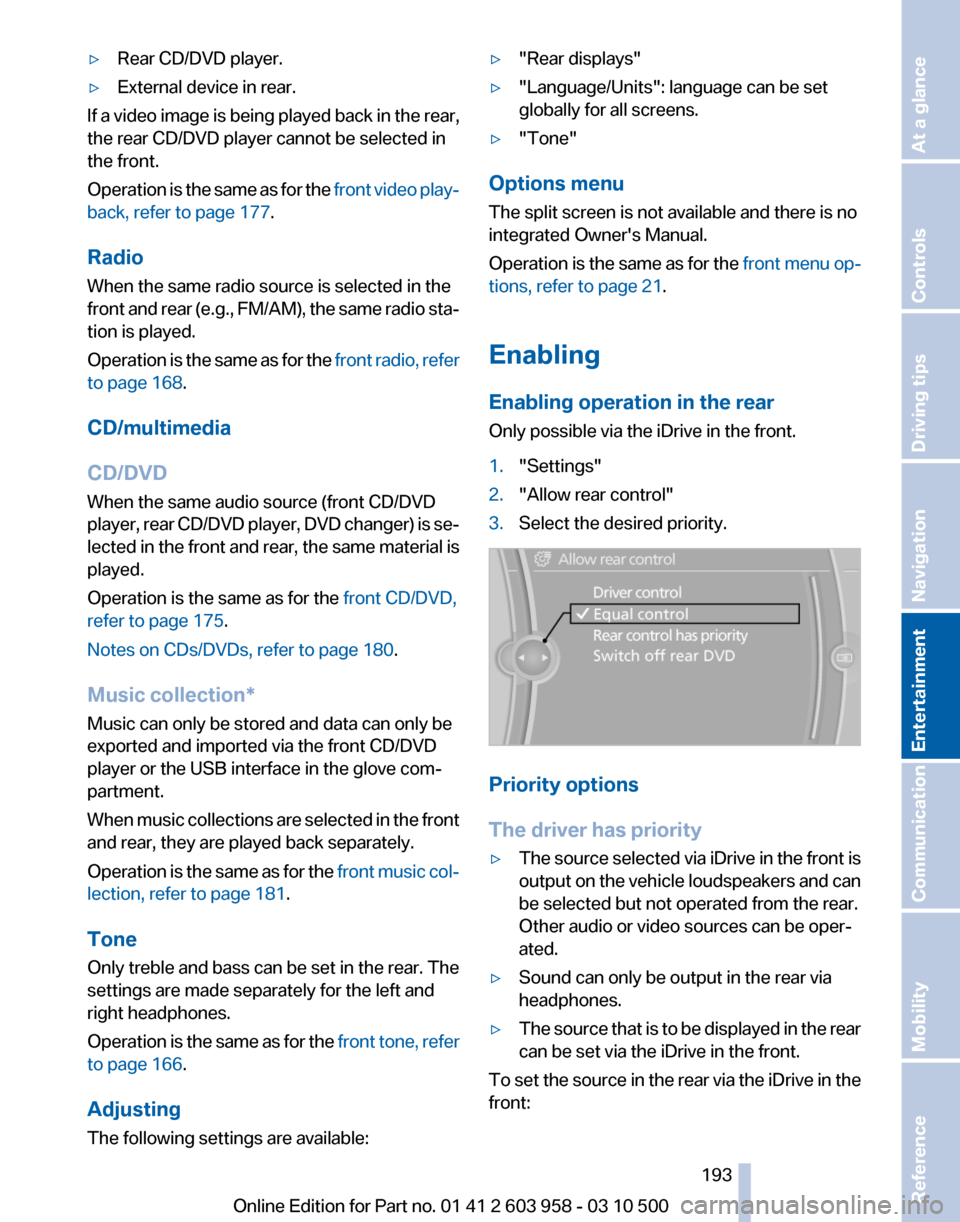 BMW ACTIVE HYBRID 7 2011 F04 Owners Manual 