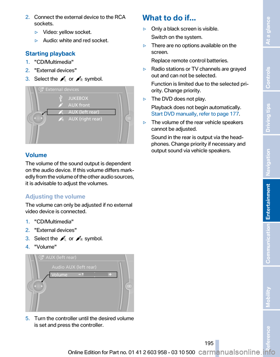 BMW ACTIVE HYBRID 7 2011 F04 Owners Manual 