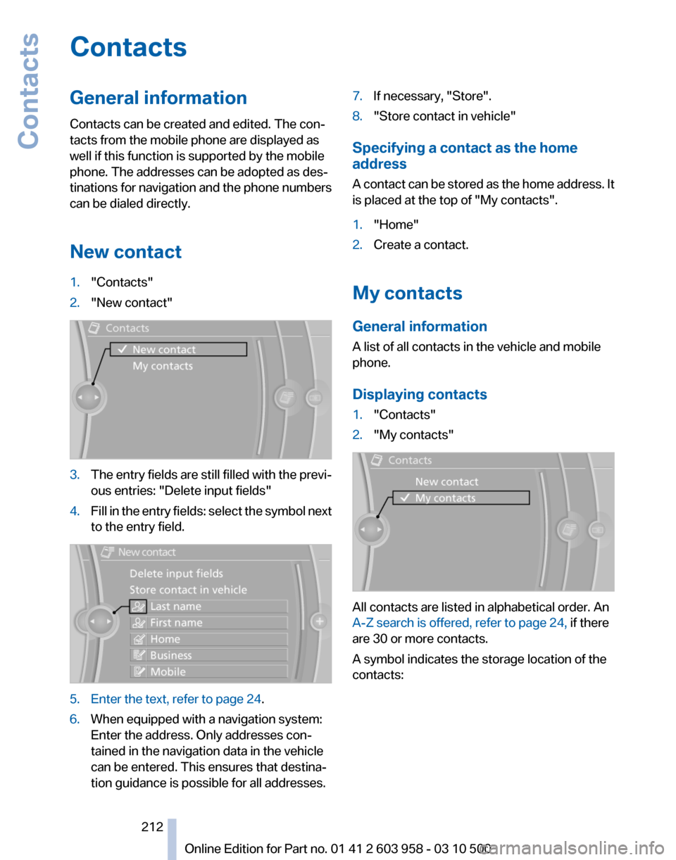 BMW ACTIVE HYBRID 7 2011 F04 Owners Manual 