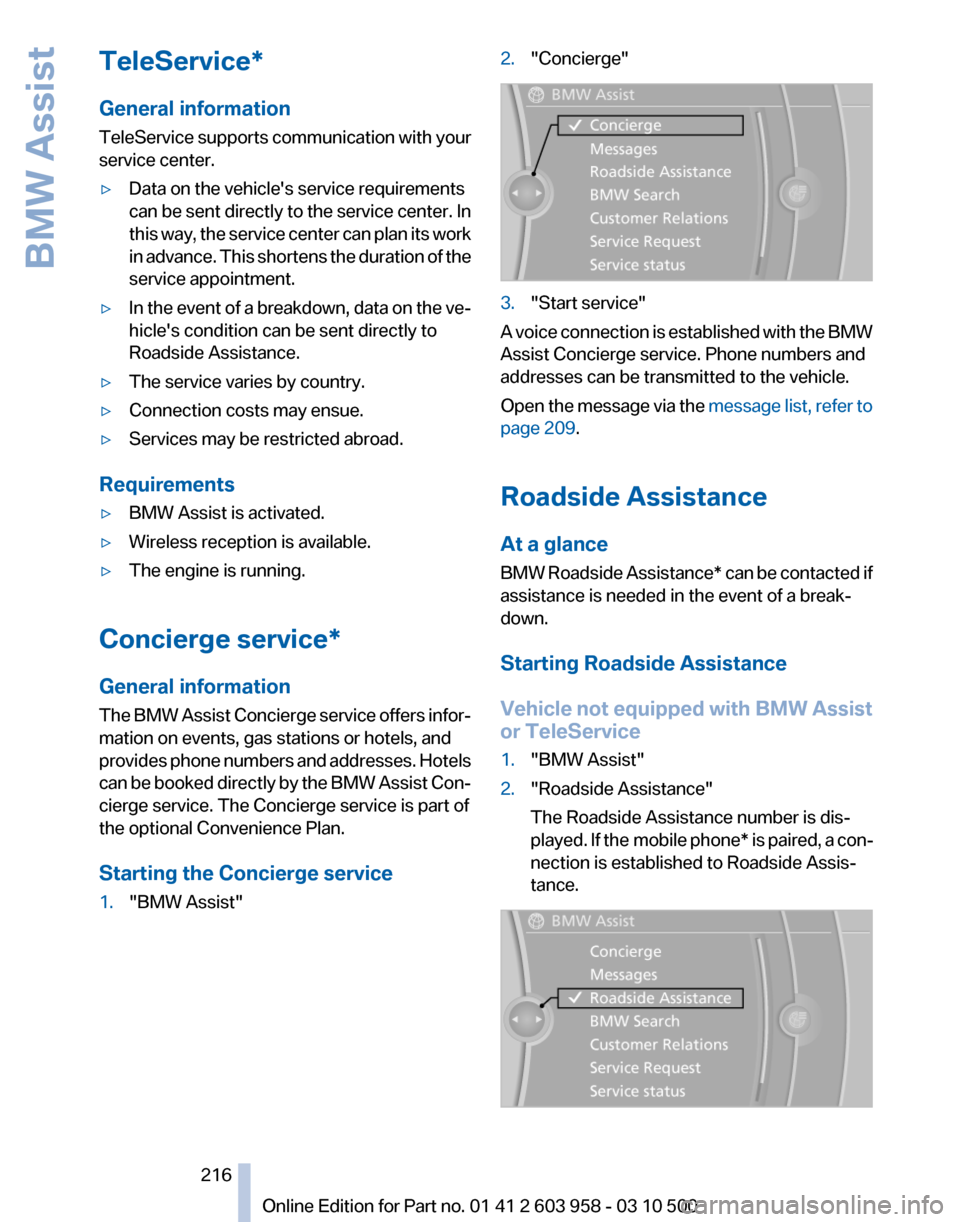 BMW ACTIVE HYBRID 7 2011 F04 Owners Manual 