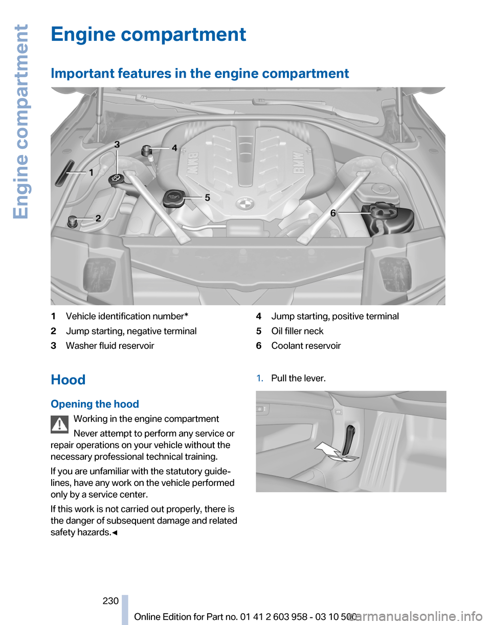 BMW ACTIVE HYBRID 7 2011 F04 Owners Manual 