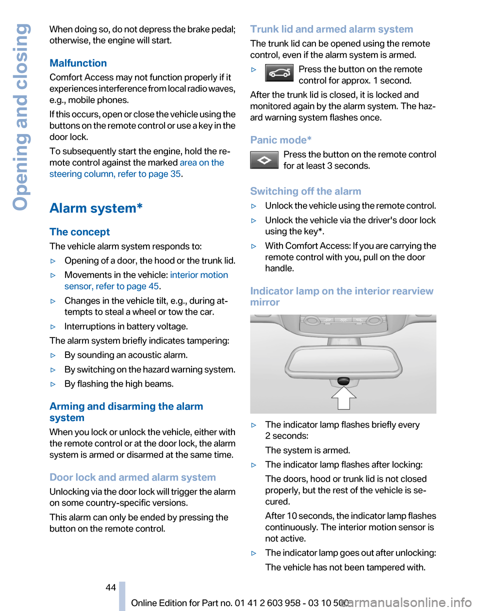 BMW ACTIVE HYBRID 7 2011 F04 Owners Manual 