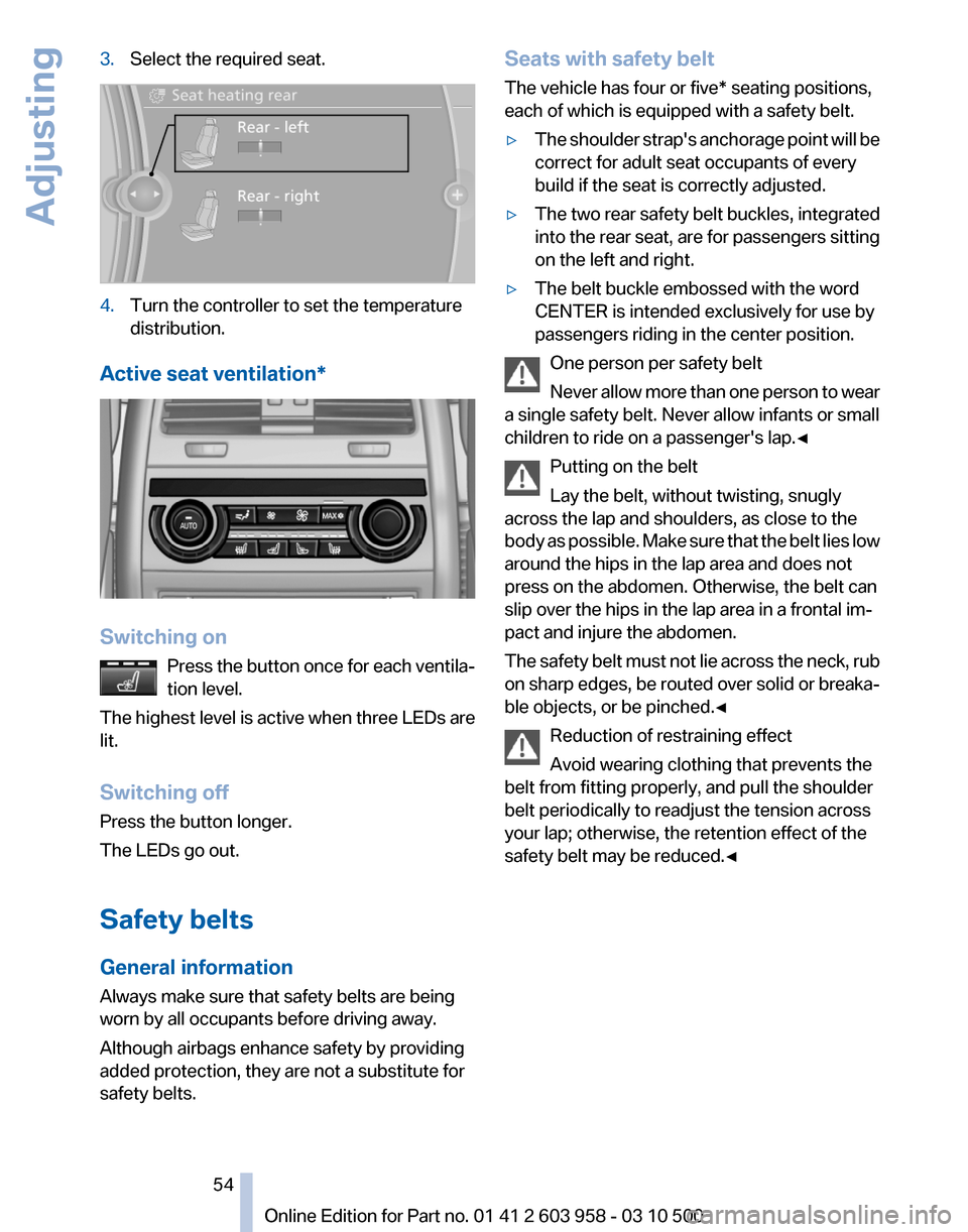 BMW ACTIVE HYBRID 7 2011 F04 Owners Manual 