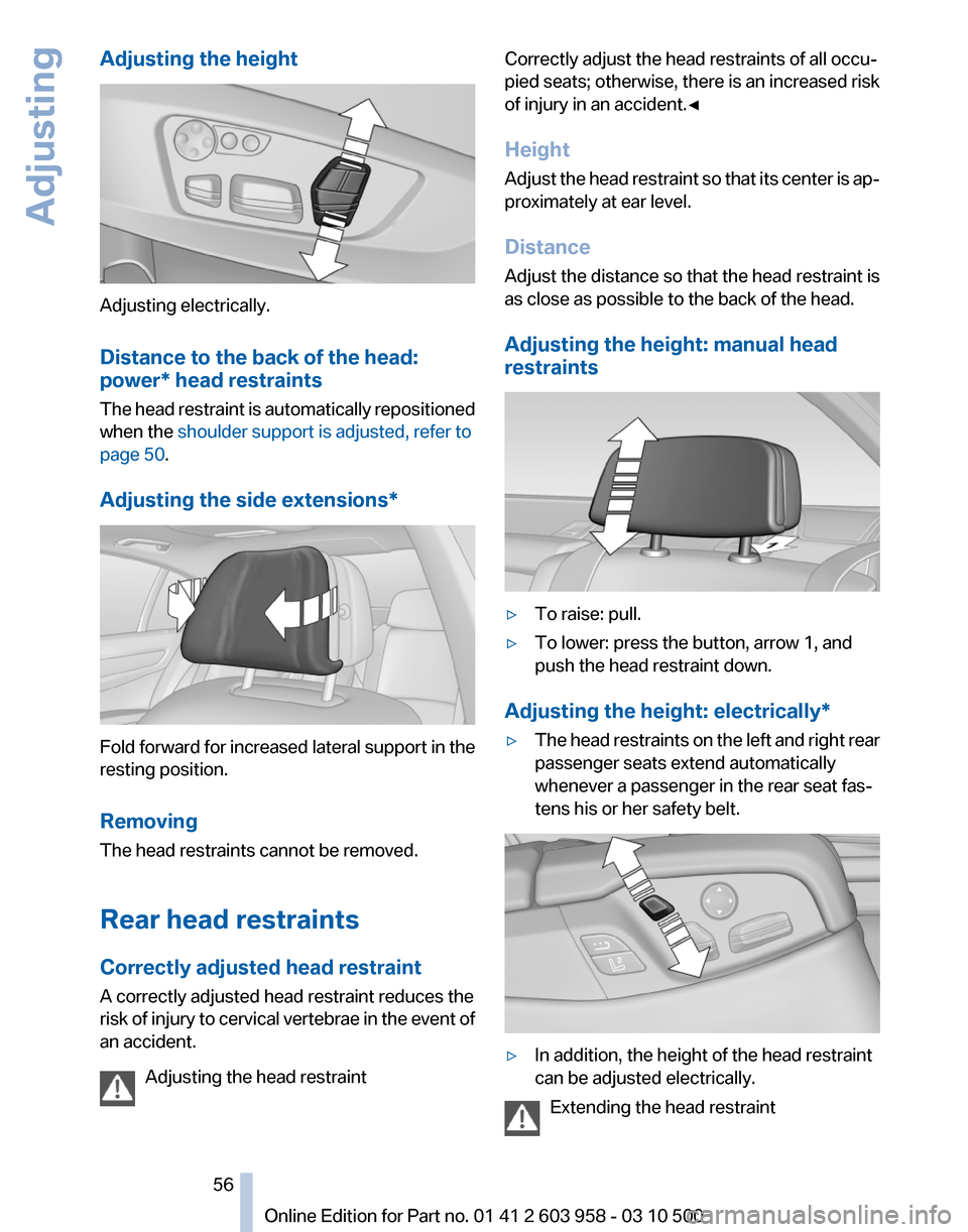 BMW ACTIVE HYBRID 7 2011 F04 Owners Manual 