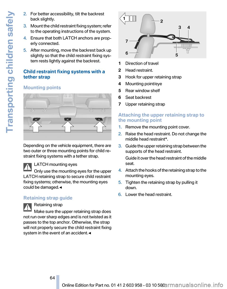 BMW ACTIVE HYBRID 7 2011 F04 Owners Manual 