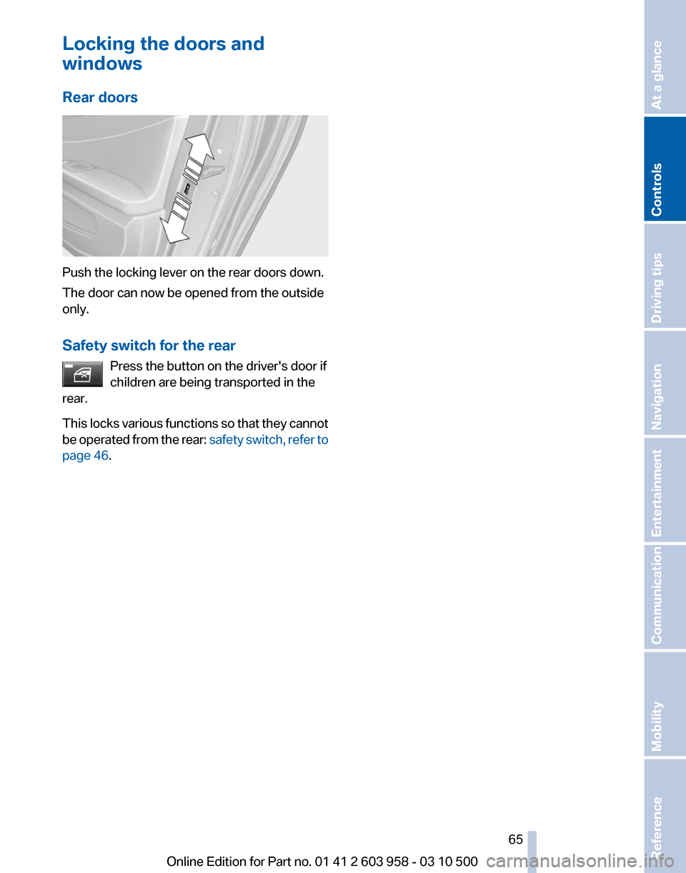BMW ACTIVE HYBRID 7 2011 F04 Owners Manual 