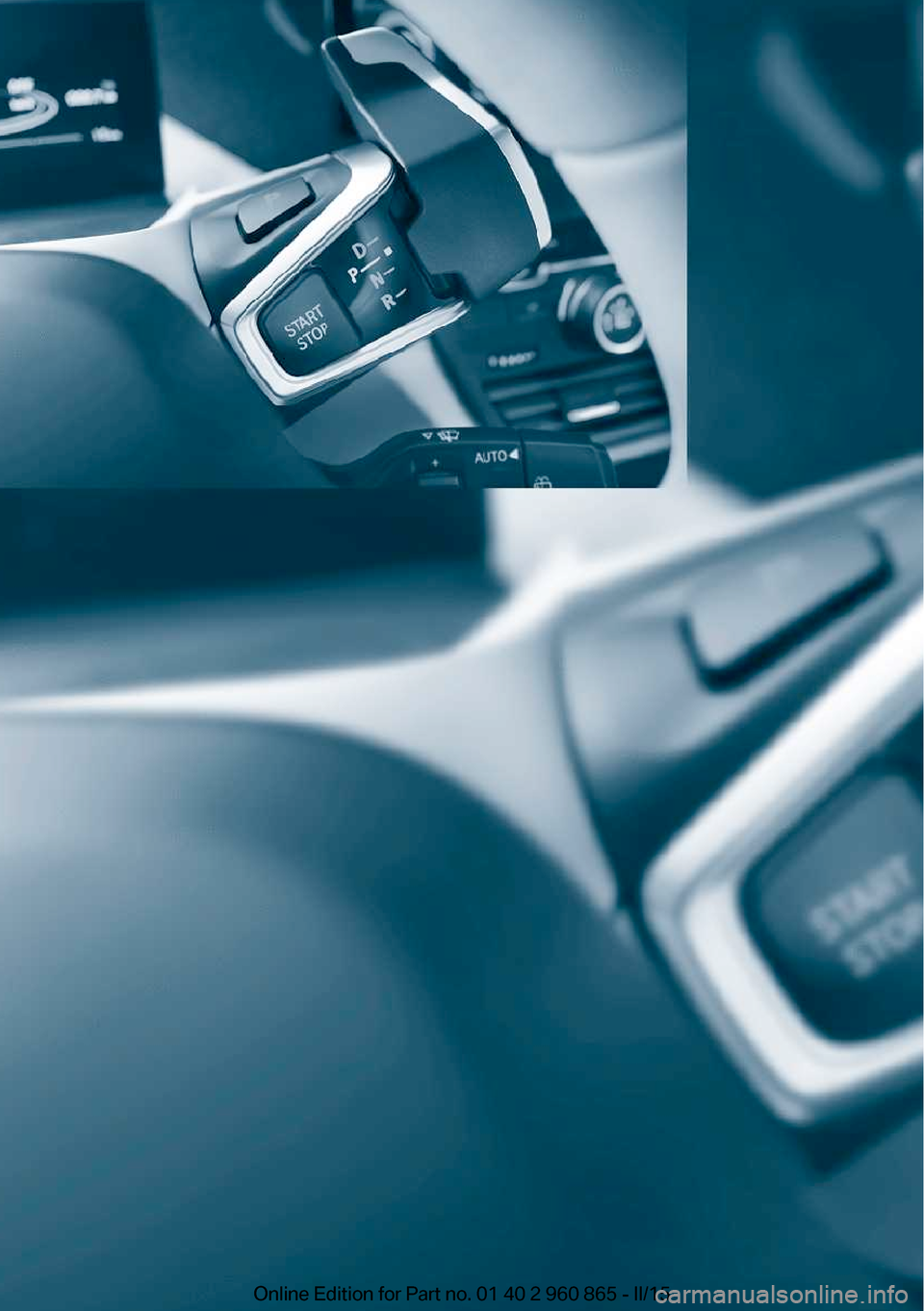 BMW I3 2015 I01 Owners Manual  
Online Edition for Part no. 01 40 2 960 865 - II/15 
