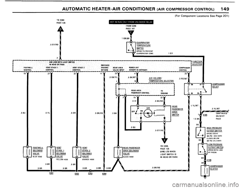 BMW 733i 1982 E23 Electrical Troubleshooting Manual 