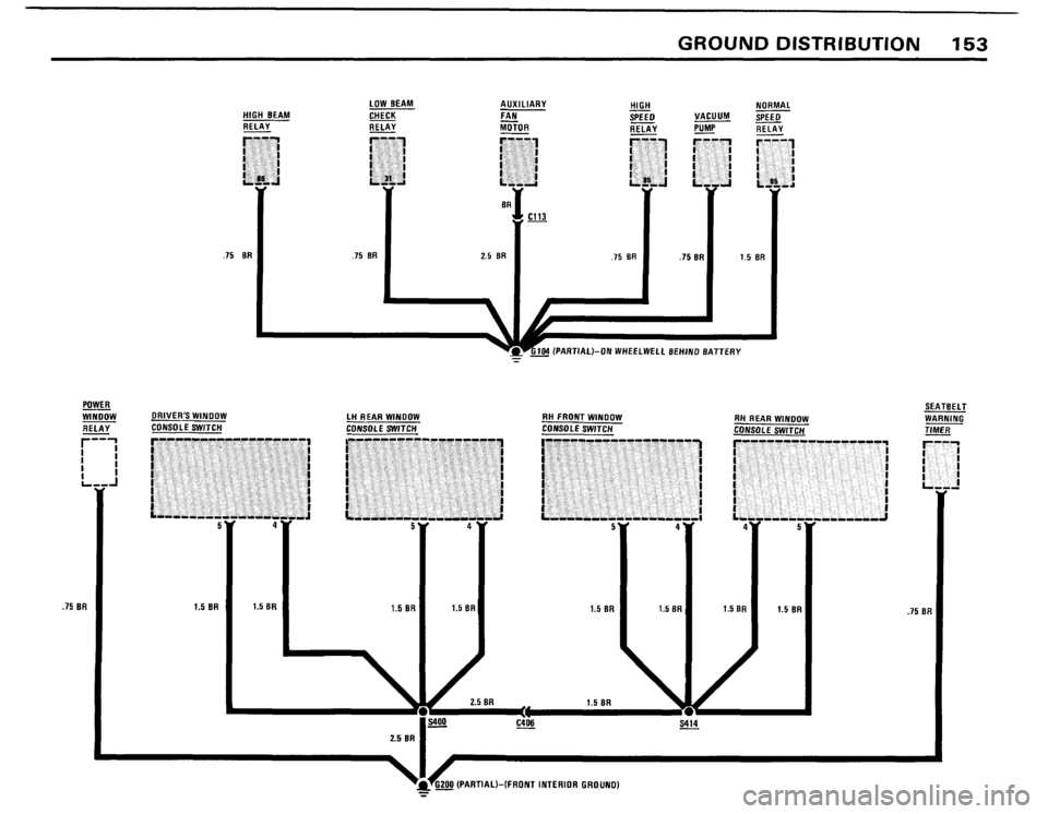 BMW 733i 1982 E23 Electrical Troubleshooting Manual 