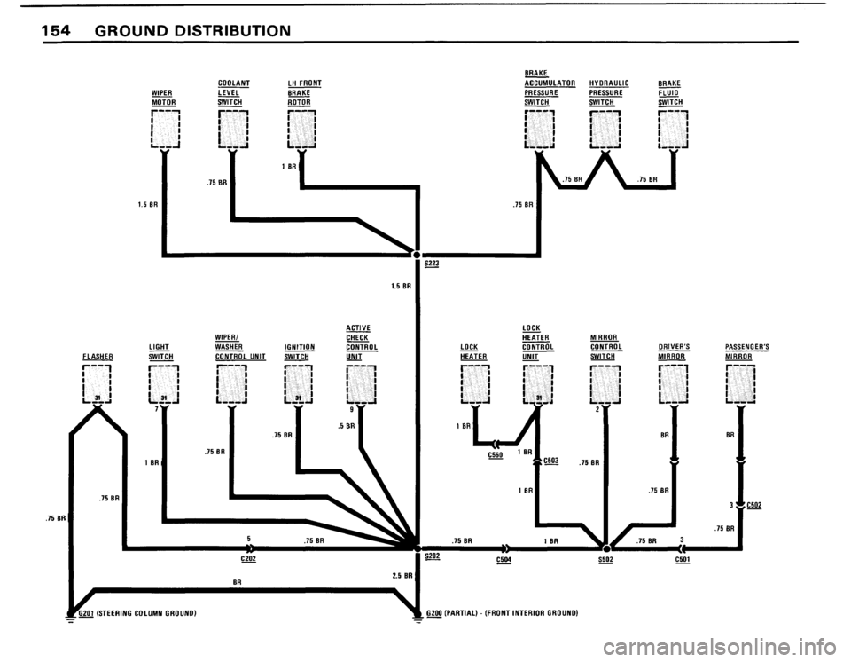 BMW 733i 1982 E23 Electrical Troubleshooting Manual 