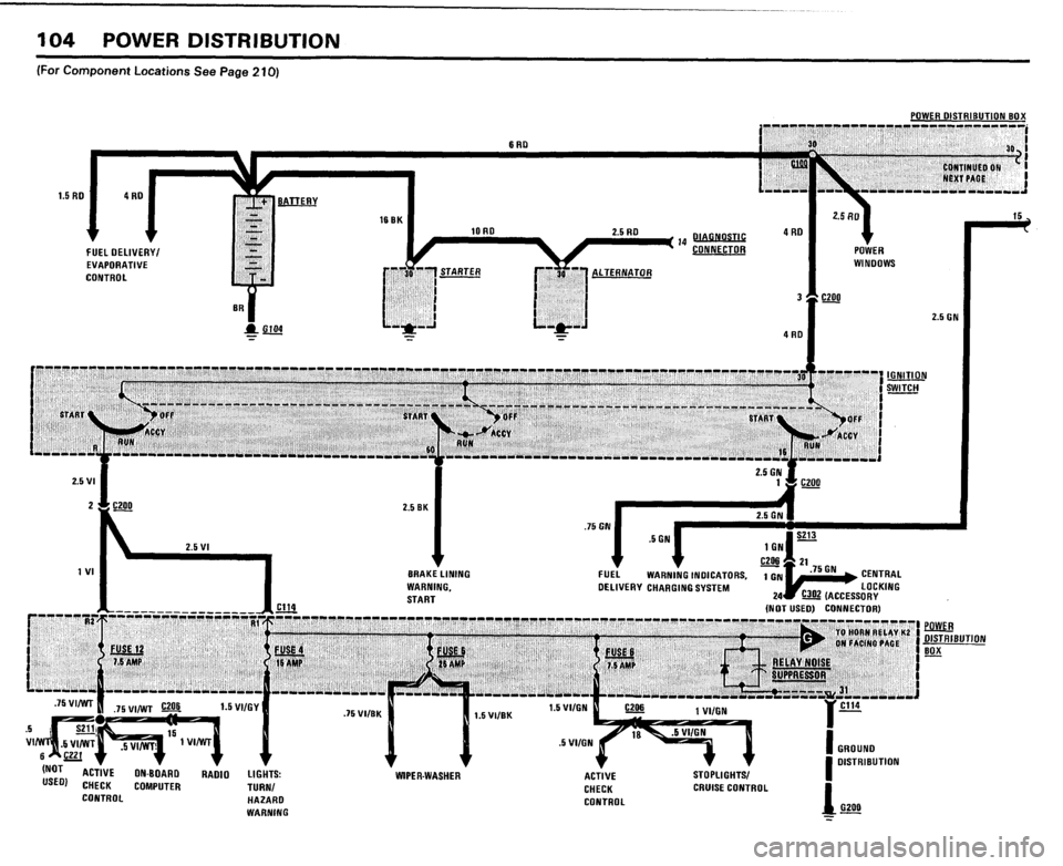 BMW 733i 1983 E23 Electrical Troubleshooting Manual 