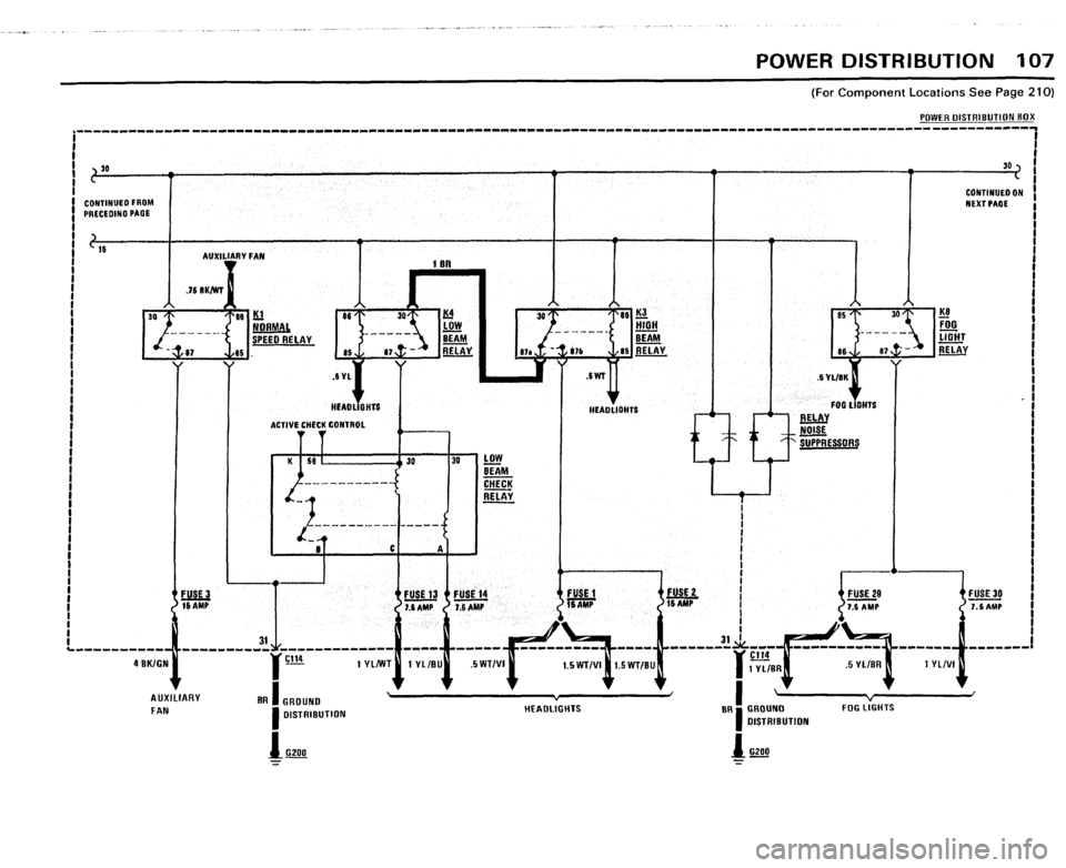 BMW 733i 1983 E23 Electrical Troubleshooting Manual 
