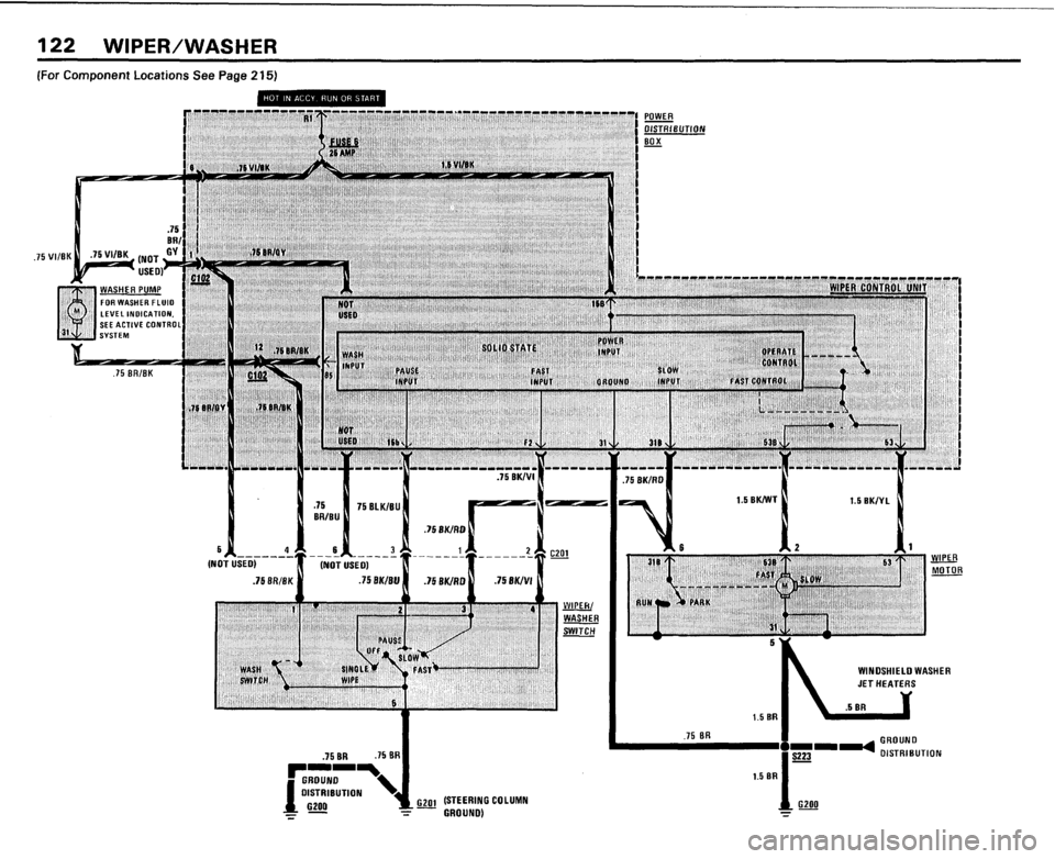 BMW 733i 1983 E23 Electrical Troubleshooting Manual 