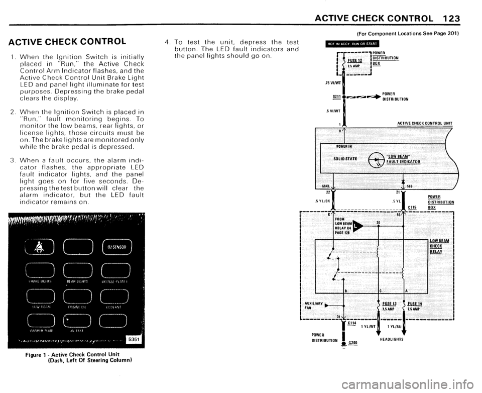 BMW 733i 1983 E23 Electrical Troubleshooting Manual 