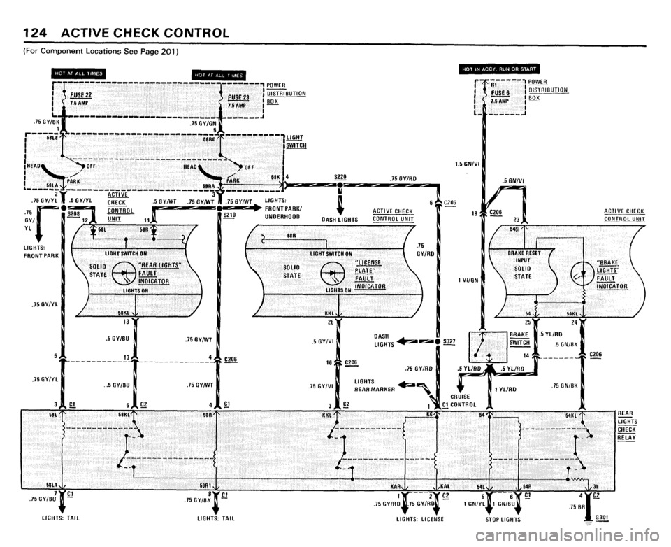 BMW 733i 1983 E23 Electrical Troubleshooting Manual 