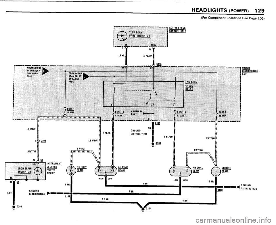 BMW 733i 1983 E23 Electrical Troubleshooting Manual 