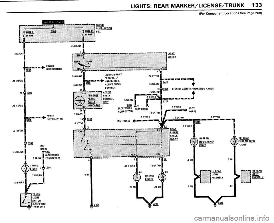 BMW 733i 1983 E23 Electrical Troubleshooting Manual 
